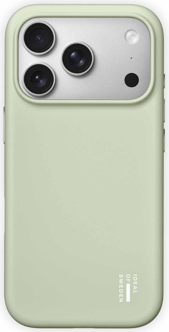 Ideal of Sweden IDSICMSI2667P419 Étui Silicone MagSafe Vert Sauge pour iPhone 18 Pro Max/17 Pro Max