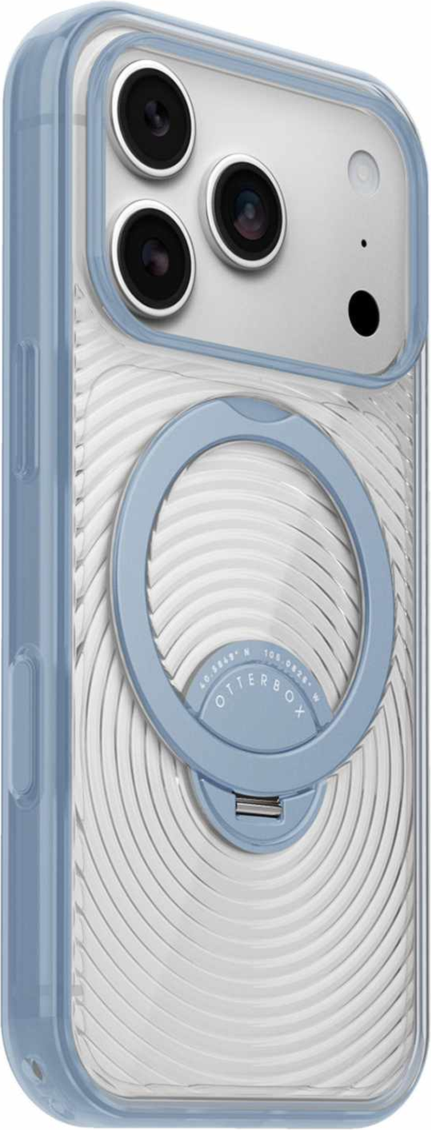 OtterBox - Symmetry Stand MagSafe Case Aether Blue for iPhone 18 Pro/17 Pro