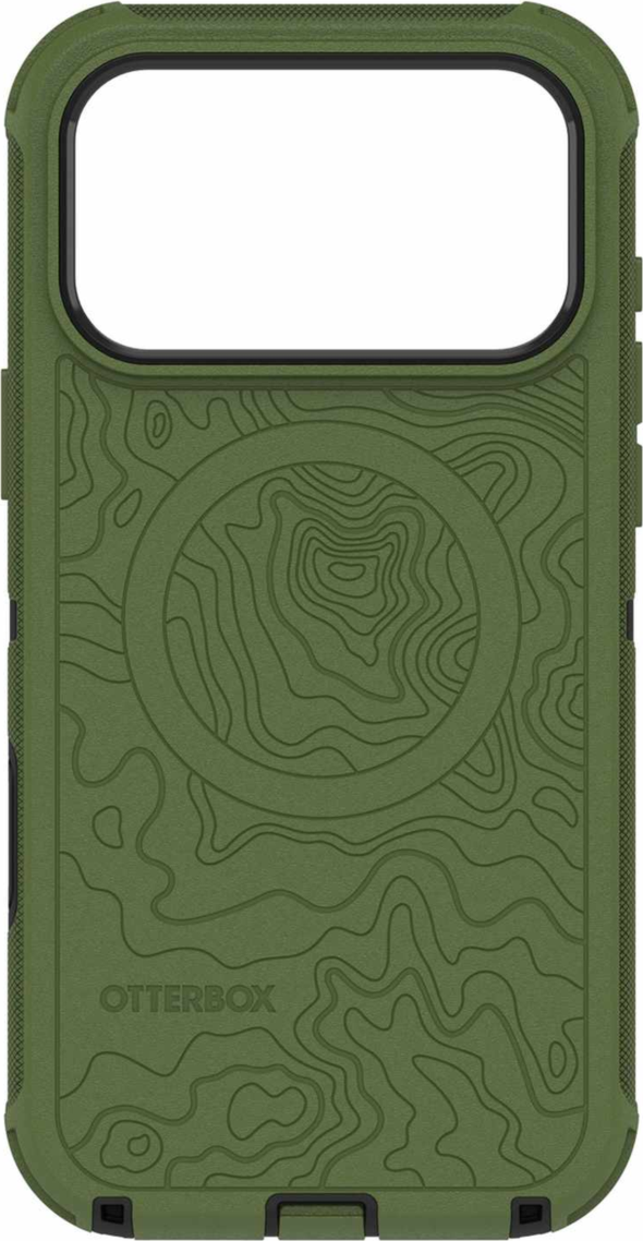 OtterBox - Coque Defender Pro MagSafe avec housse de protection supplémentaire, noir/Ponderosa Peak, pour iPhone 18 Pro Max/17 Pro Max