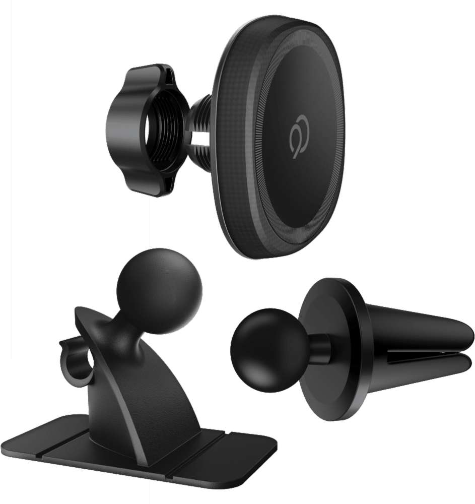 Nimbus9 N9MTMS01BLK Kit de Montage de Voiture MagSafe Noir