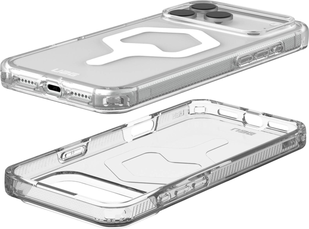 Coque Plyo MagSafe Urban Armor Gear (UAG) pour Apple iPhone 17 Pro Max – glace et blanc