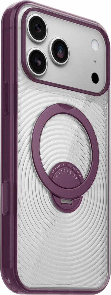 OtterBox - Symmetry Stand MagSafe Case Vinum Purple for iPhone 18 Pro Max/17 Pro Max