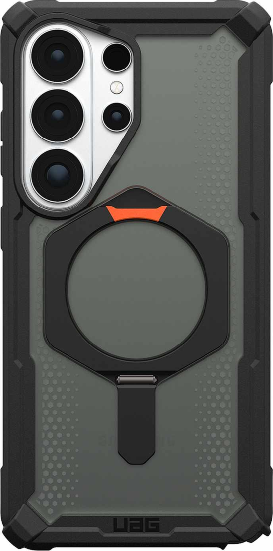 Urban Armor Gear (UAG) - Plasma XTE Case with Magnet for Samsung Galaxy S26 Ultra - Black and Orange
