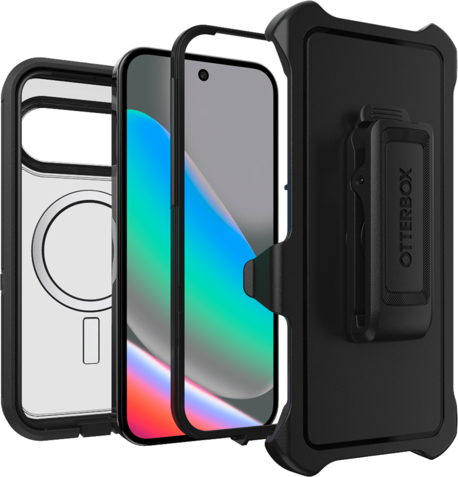 OtterBox - Defender Pro XT Holster Black for Google Pixel 10/10 Pro