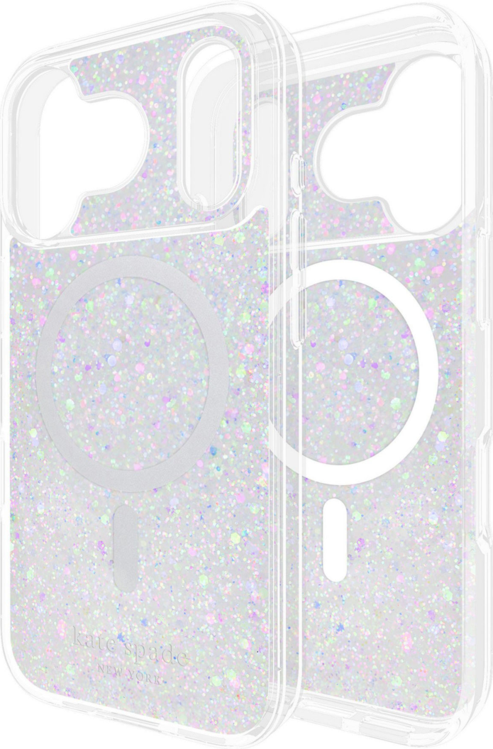 Kate Spade KS057314 Étui Protective MagSafe Chunky Glitter Iridescent pour iPhone 17 Pro