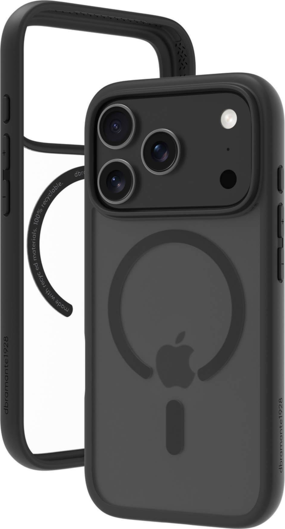 • Made from 100% GRS-certified recycled and recyclable plastic materials (1case=2x0.5l plastic bottles) 
• Custom fit all-around protection 
• Slim yet impact protective design (2m/6.5ft impact protection) 
• Built-in MagSafe magnet
• Made without compromising on quality, functionality, and design
