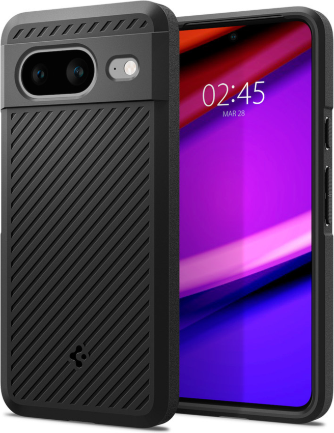 Spigen Core Armor pour Pixel 8 - Noir Mat