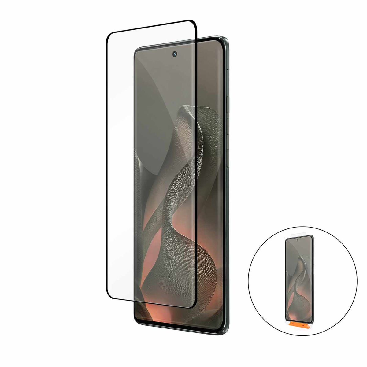 Blu Element - Screen Protector with Installation Kit for Moto Edge 2026 Clear