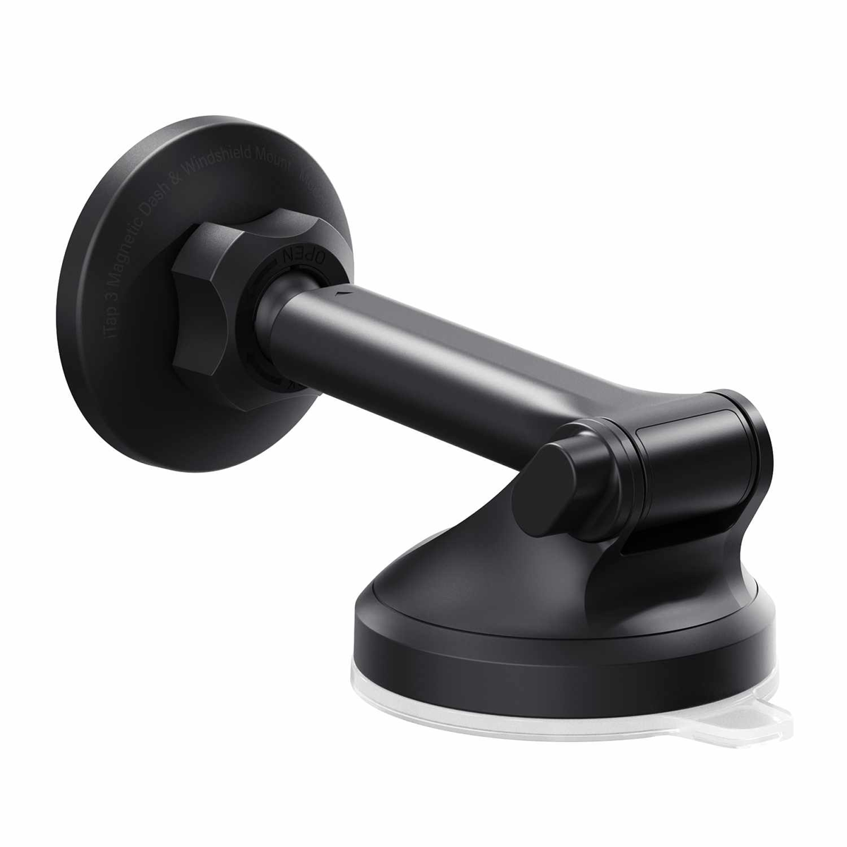 iOttie - Support de tableau de bord et de pare-brise iTap 3 compatible MagSafe avec bague d'adaptation, noir