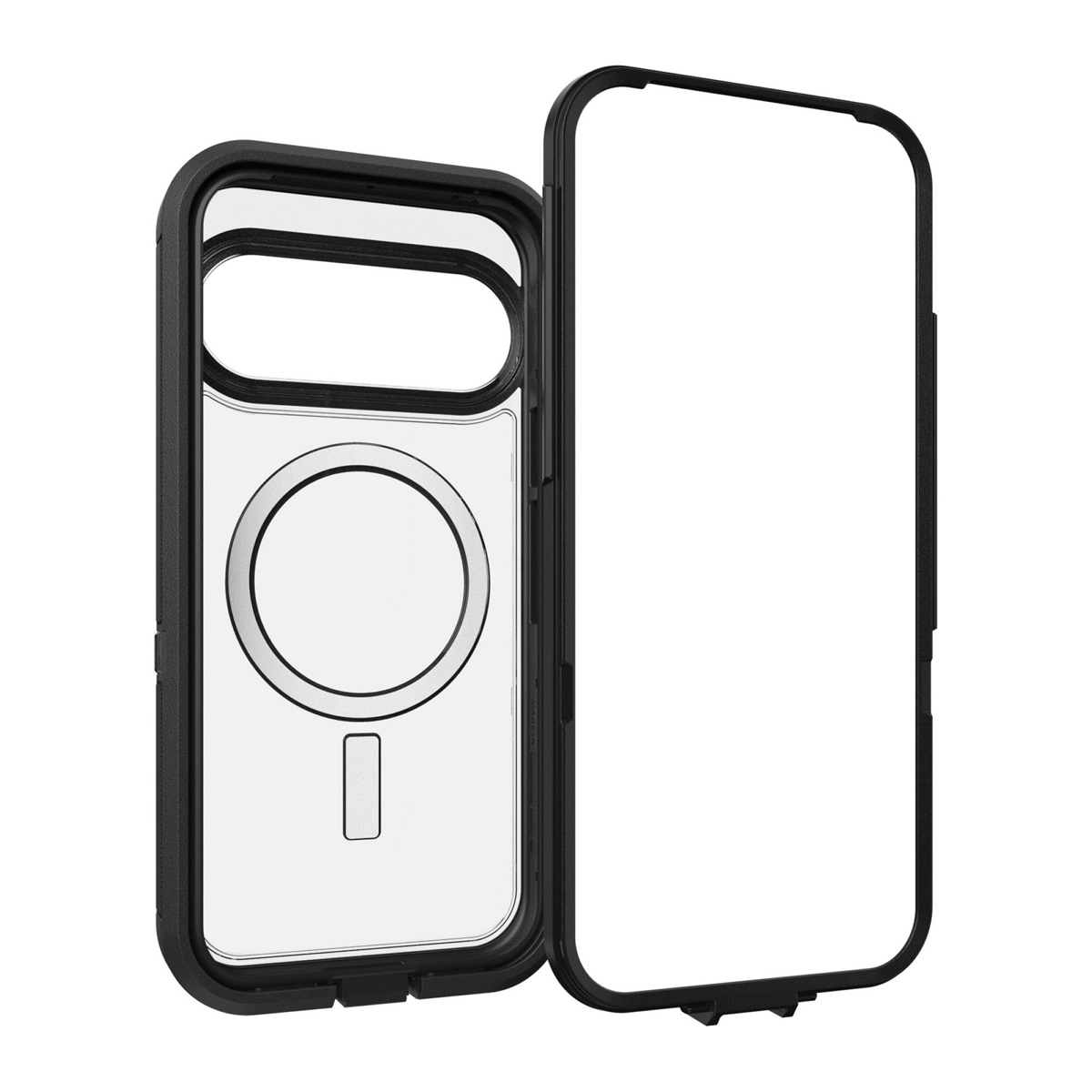 Get sleek, legendary phone protection with the OtterBox Defender Series Pro XT with MagSafe, a rugged dual-layer design that guards devices against drops, dirt, scrapes, and bumps.