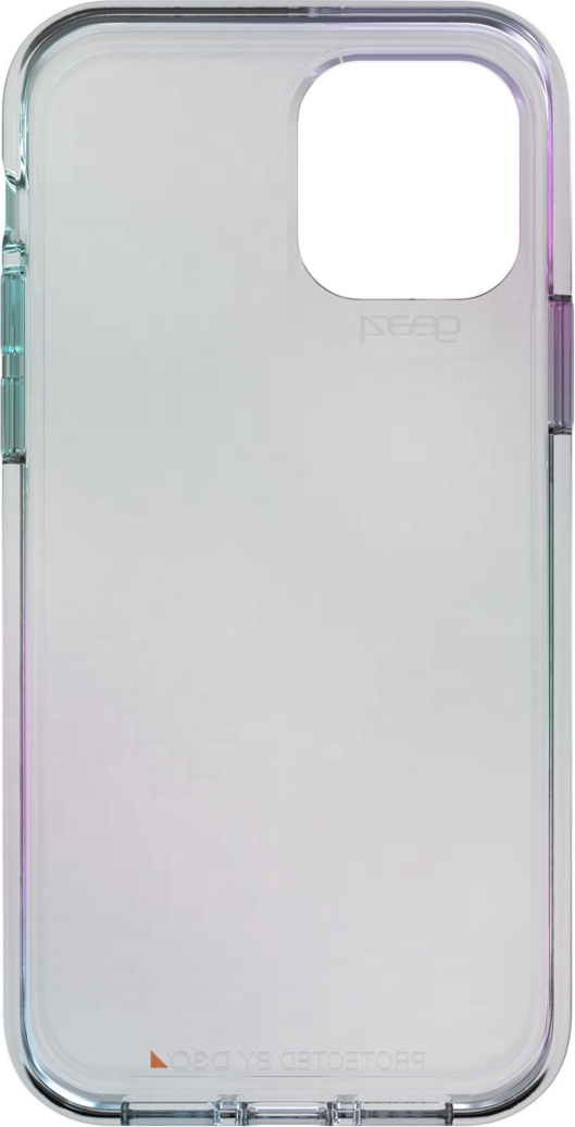 The Gear4 D3O Iridescent Crystal Palace Case has a protective sleek transparent construction that best shows off the cellular device with a patter of lustrous colour.