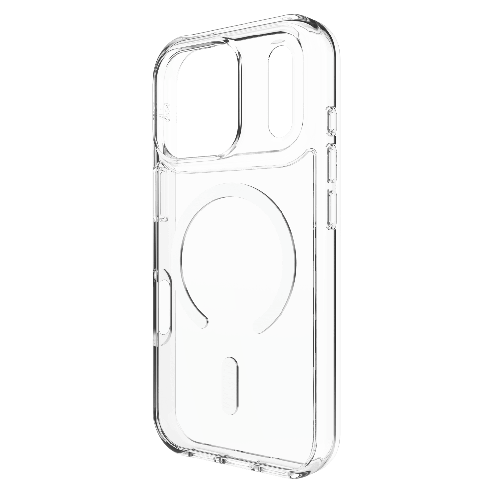 ZAGG - Étui Crystal Palace Snap MagSafe Lite pour Apple iPhone 18 Pro/17 Pro - Clair