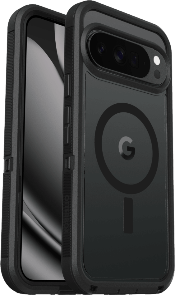 OtterBox 7798266 Étui Defender Pro XT Clear avec Magnets Dark Side pour Google Pixel 10 Pro XL
