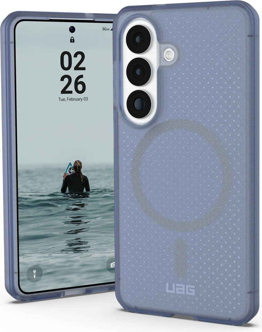 The UAG Dot case keeps devices protected without sacrificing style, featuring soft-touch silicone, a micro-perforated design, and a built-in magnet for magnetic accessories.