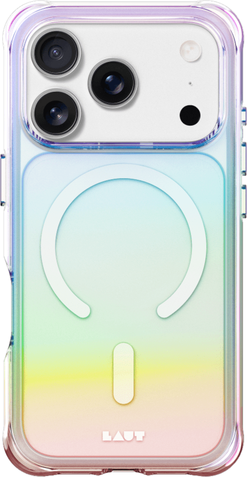 LAUT Aero Holo pour iPhone 17 Pro Max - Hole Perle