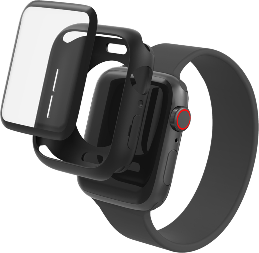 Get all-around protection for the Apple Watch with the InvisibleShield GlassFusion 360+, featuring a TPU bumper that protects the bezel from nicks and scratches.