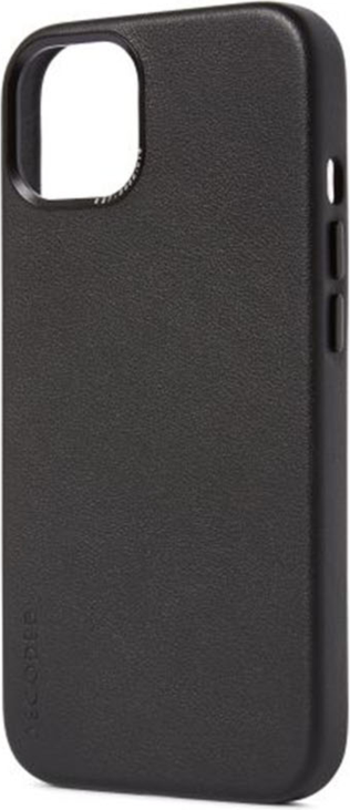 Decoded - iPhone 13 MagSafe Leather BackCover - Black
