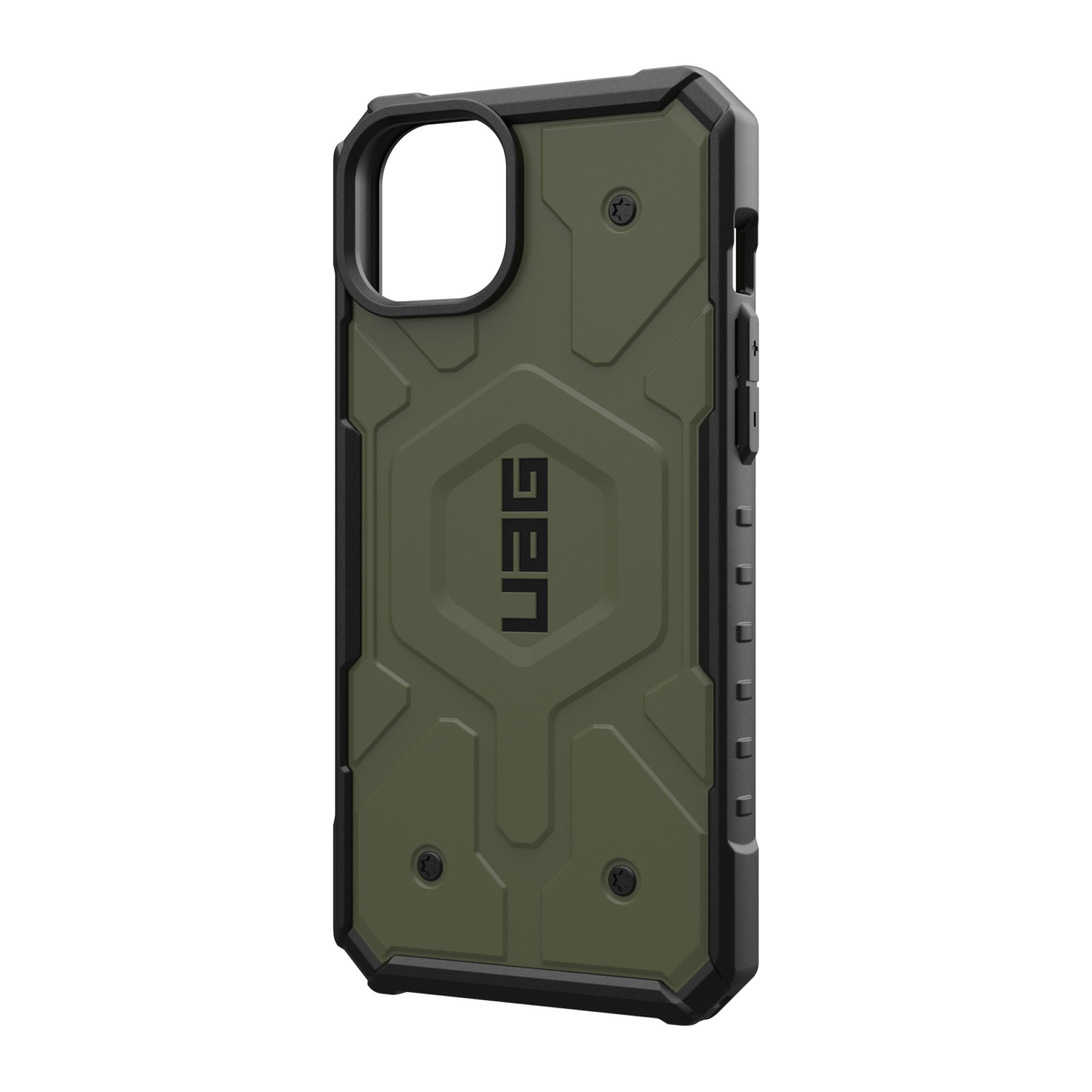Étui Pathfinder compatible avec MagSafe de UAG - iPhone 15 Plus/14 Plus, vert (Olive Drab)
