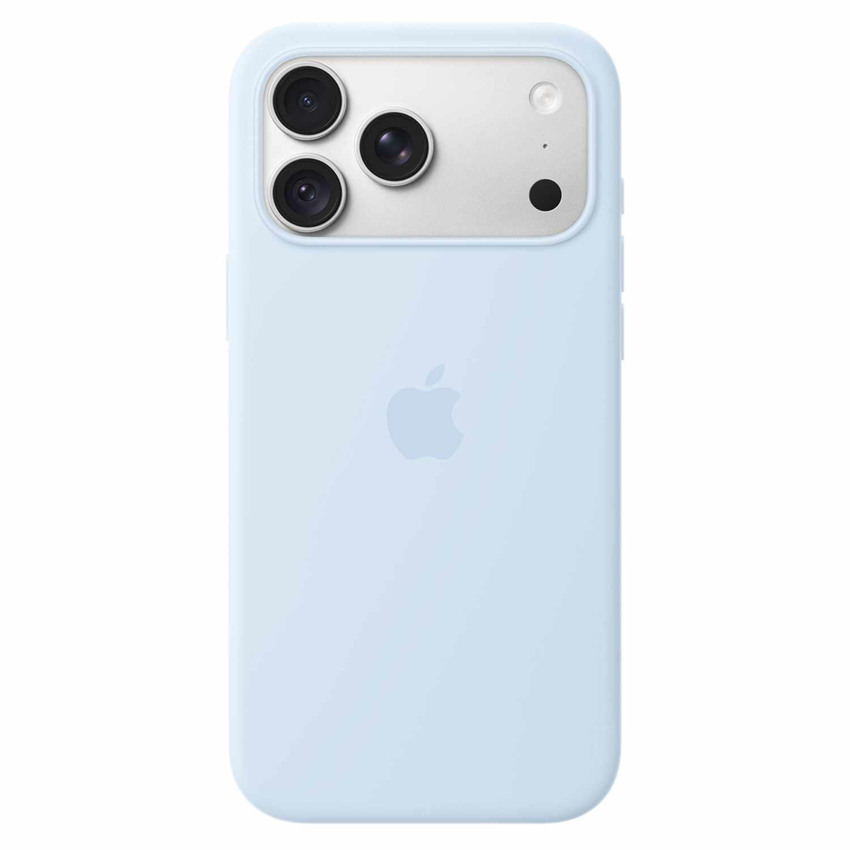 Apple - Silicone Case with MagSafe Crisp Blue for iPhone 18 Pro Max