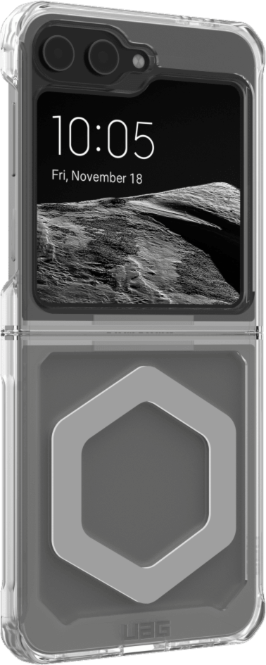 Samsung Galaxy Z Flip6 UAG Plyo Pro Case w/MagSafe - Ice/Silver