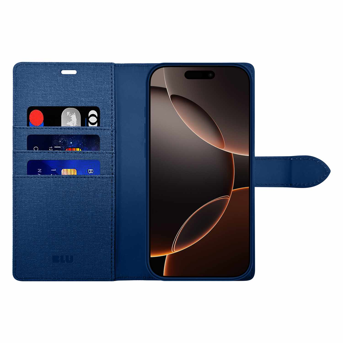 Blu Element - Folio 2-in-1 Case Lazuli Blue for iPhone 18 Pro Max/17 Pro Max