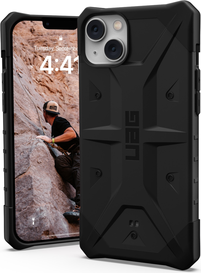 Distinct lightweight design, military-grade shock protection. The UAG Pathfinder case is the perfect companion for anyone living a life of adventure.