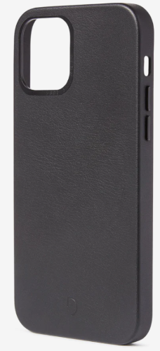 Decoded -  Leather Backcover for iPhone 14 - Black