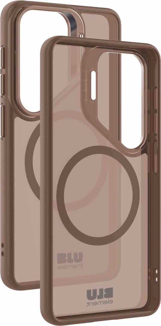 Blu Element BECKS265 Étui Chromatic Kick avec Magnets Brun pour Samsung Galaxy S26
