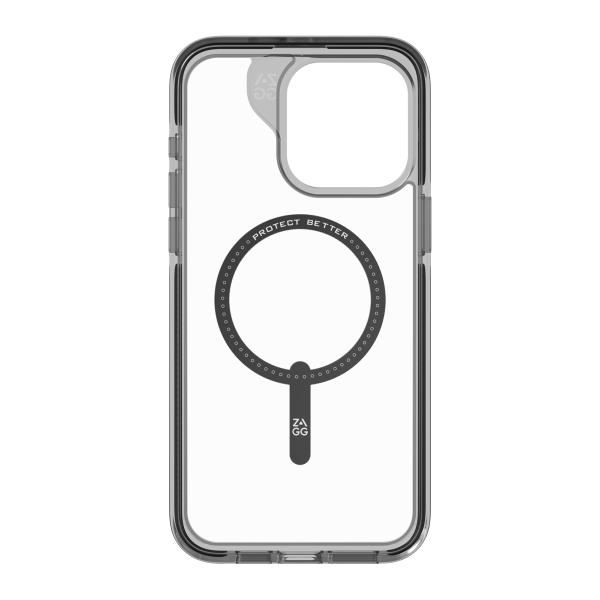 iPhone 15 Pro Max ZAGG (GEAR4) Santa Cruz Snap Case - Black | WIRELESSWAVE