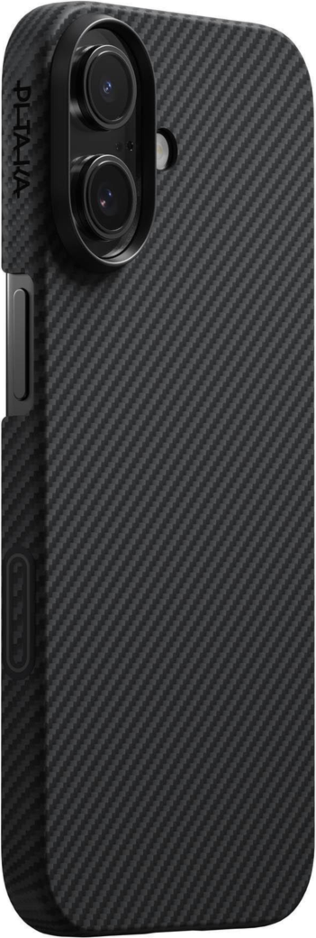 Woven from aerospace-grade aramid fiber
Slim and lightweight to preserve the sleekness of your phone
MagSafe compatible and wireless charging-friendly
Unique textured finish adds visual appeal and skin-friendly grip
Exceptional protection against scratches and discoloration