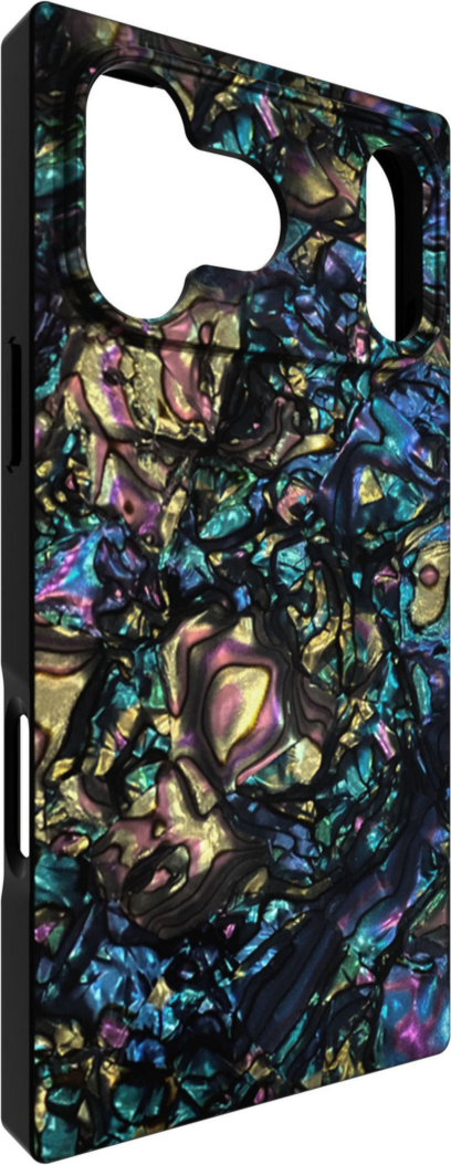 Flaunt - Square MagSafe Case for Apple iPhone 17 Pro Max - Abalone Shell