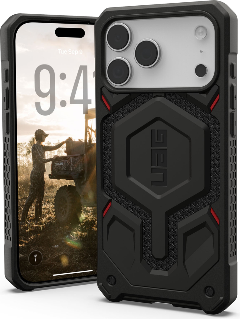 Urban Armor Gear (UAG) - Monarch Pro Case for Apple iPhone 17 Pro Max - Kevlar Black