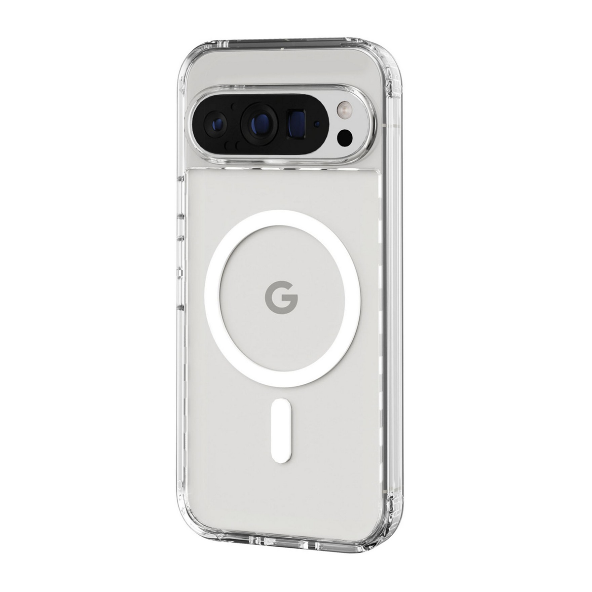 The HyperGear Accessory Bundle provides all the essentials to get started with a new phone: a clear MagSafe case, a screen protector, and a fast-charging 30W power adapter.