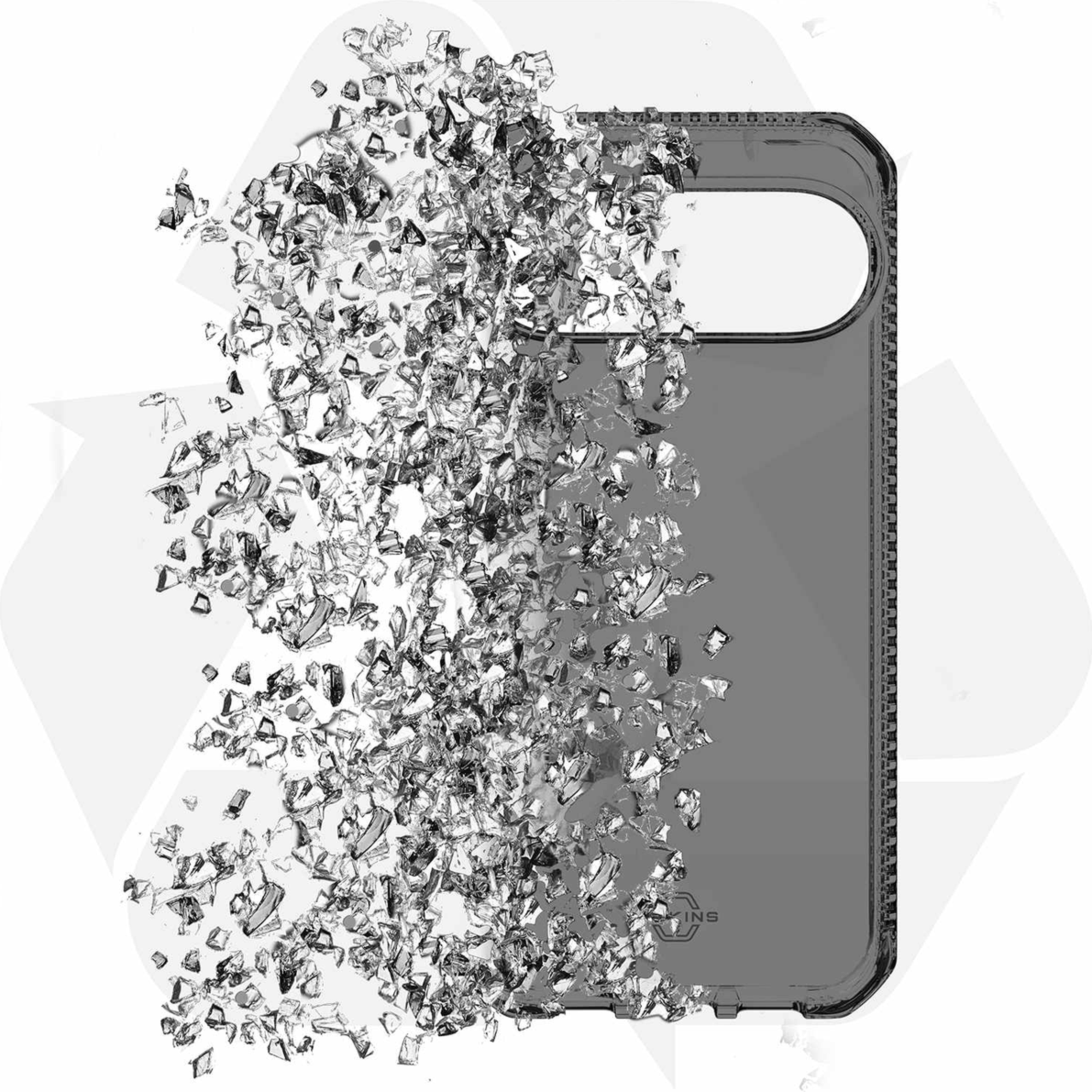 ITSKINS - Spectrum_R Clear Case Smoke for Google Pixel 11/11 Pro/10/10 Pro