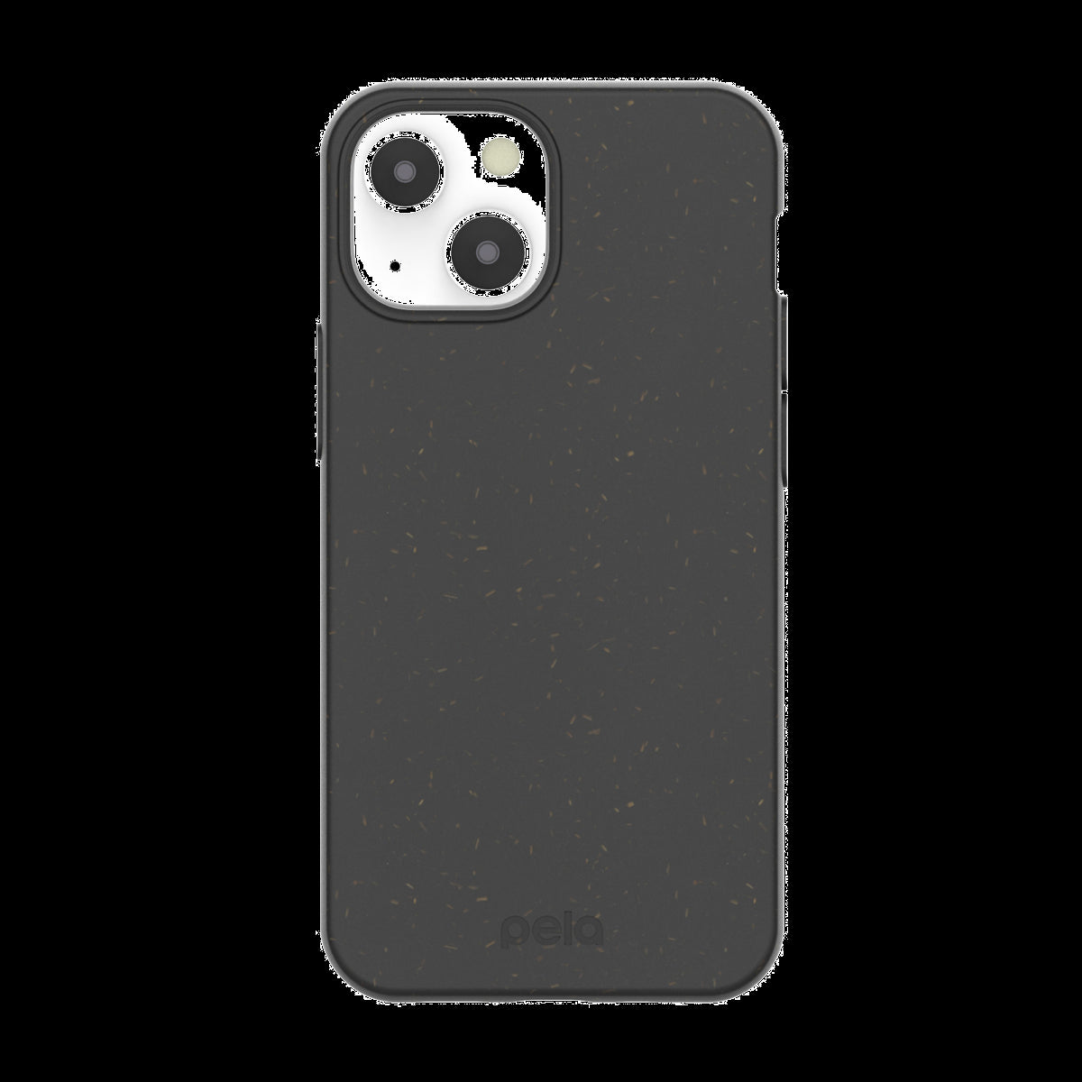 Pela -  iPhone 13 mini Compostable Eco-Friendly Clear Case - Black