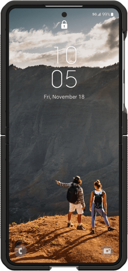 UAG - Mouve Case w/Magnet Ash for Samsung Galaxy Z Flip8