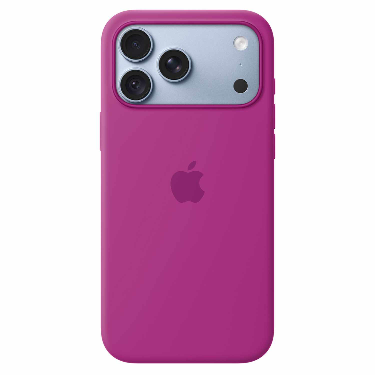 Apple - Silicone Case with MagSafe Magenta for iPhone 18 Pro Max