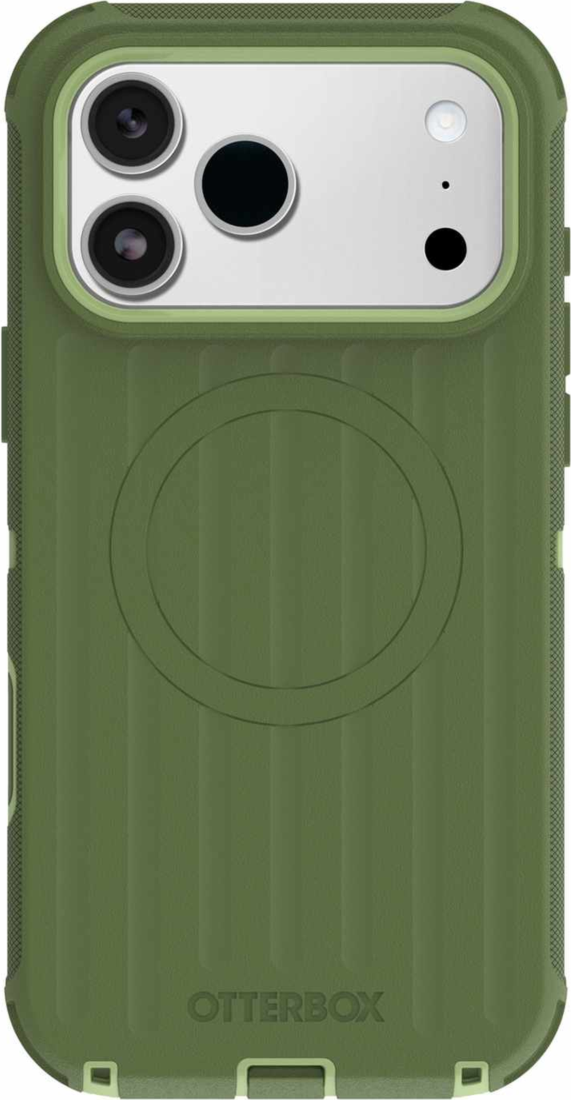 OtterBox - Defender Pro MagSafe Case Halfwise Green for iPhone 18 Pro Max/17 Pro Max