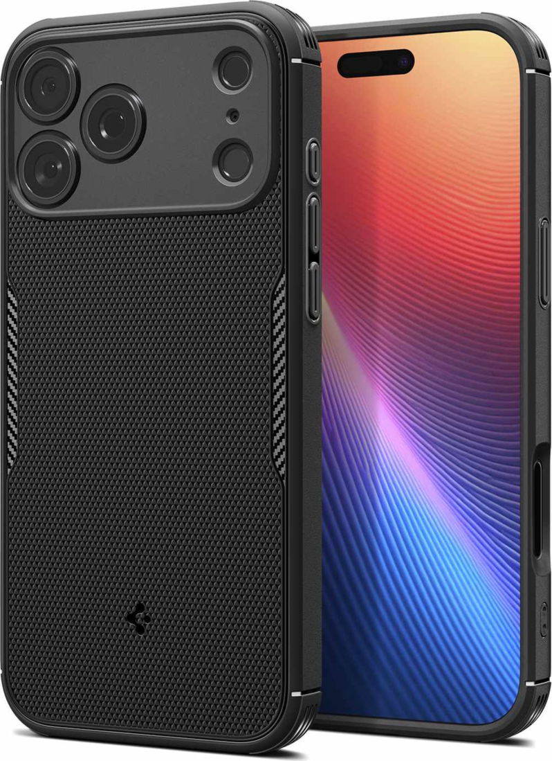 Spigen - Core Armor MagSafe Case for Apple iPhone 17 Pro Max - Matte Black