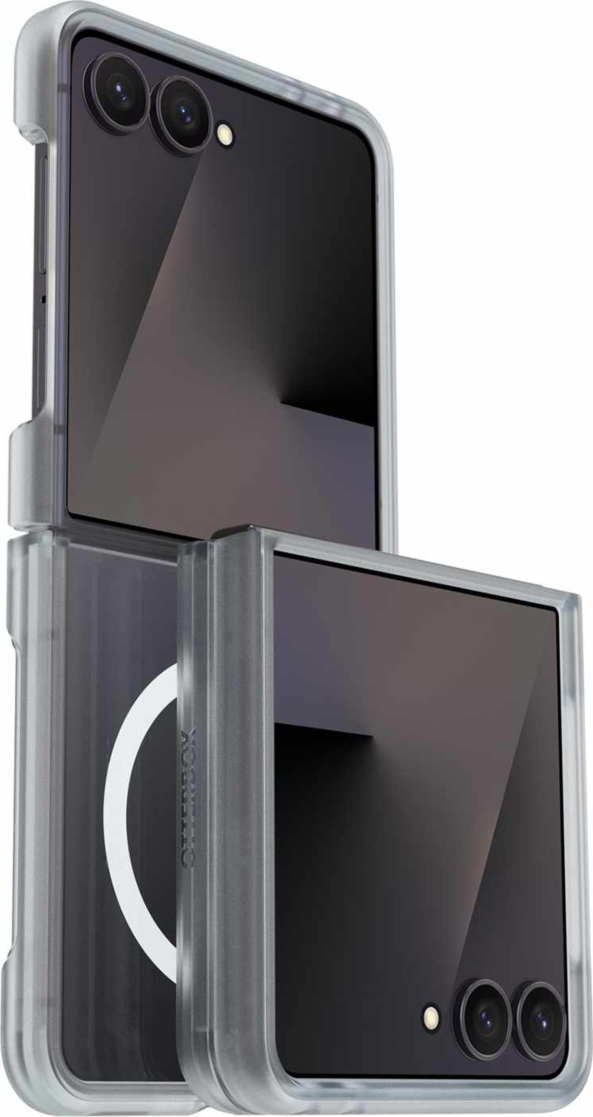 OtterBox 77000592 Étui Thin Flex avec Magnets Clear à Teinte Bleue pour Samsung Galaxy Z Flip8