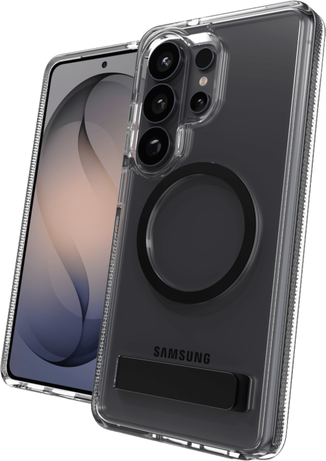 ZAGG - Étui Snap avec support intégré pour Samsung Galaxy S26 Ultra - Noir