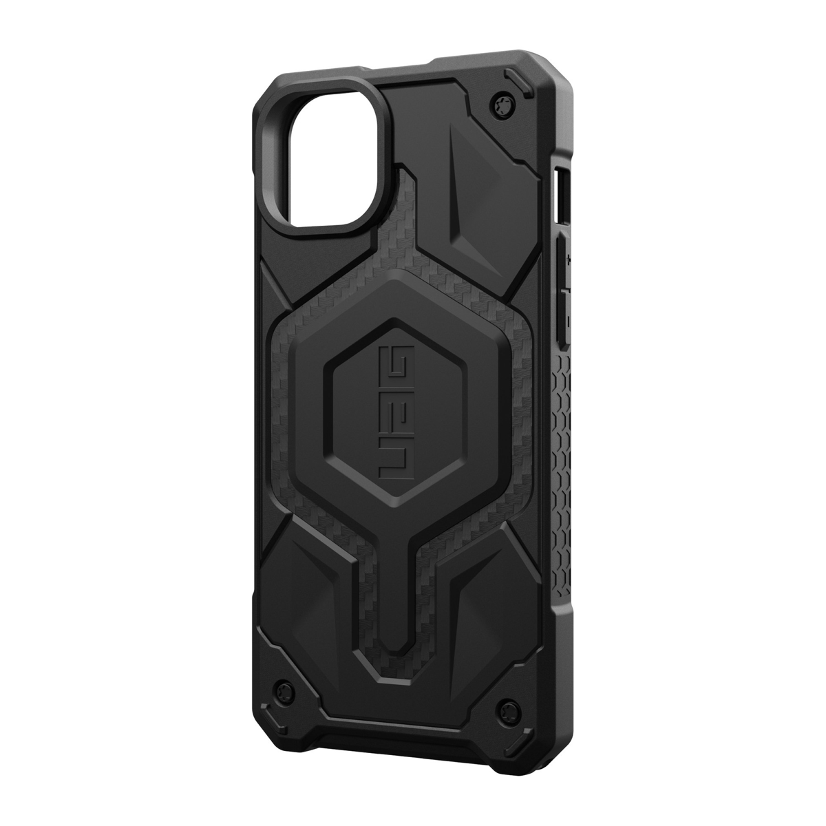 Urban Armor Gear Uag - Monarch Pro Magsafe Case For Apple Iphone 15 Plus - Carbon Fiber