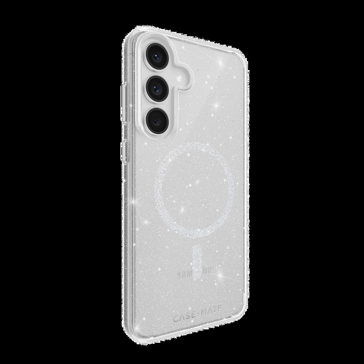 Add a little more glam with the Case-Mate Twinkle Silver MagSafe case, featuring shimmering silver sparkles, 12 foot drop protection, and MagSafe compatibility.