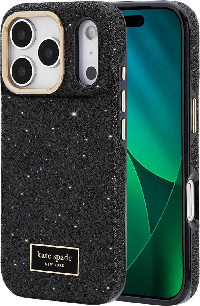 iPhone 17 Pro Kate Spade Crystal Pave MagSafe Case - Nightfall