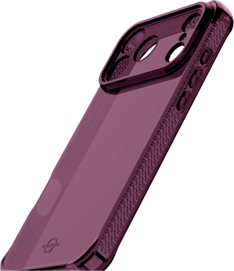 ITSKINS - Spectrum_R Clear Case Plum for iPhone 18 Pro/17 Pro