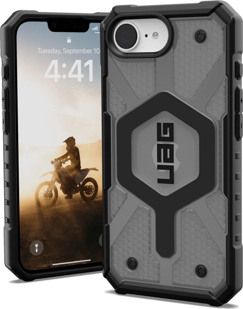 Designed with action and adventure in mind, the UAG Pathfinder Clear case with MagSafe provides serious protection with a modern classic look.