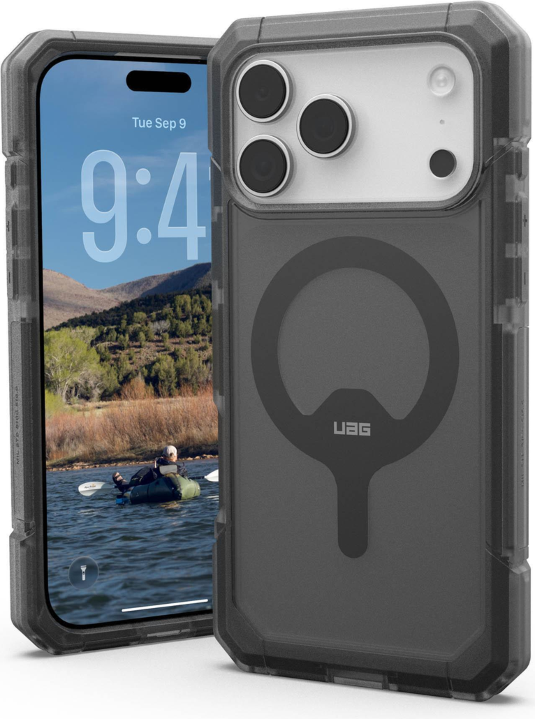 Urban Armor Gear (UAG) - Étui Trooper MagSafe pour Apple iPhone 17 Pro Max (2 pièces) - Cendre