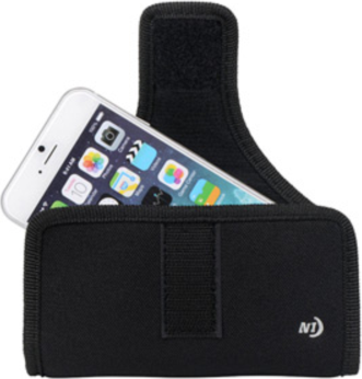 The NiteIze Fits All Phone Holster is constructed from durable, rugged materials and keeps your phone securely attached to your belt or waistband.