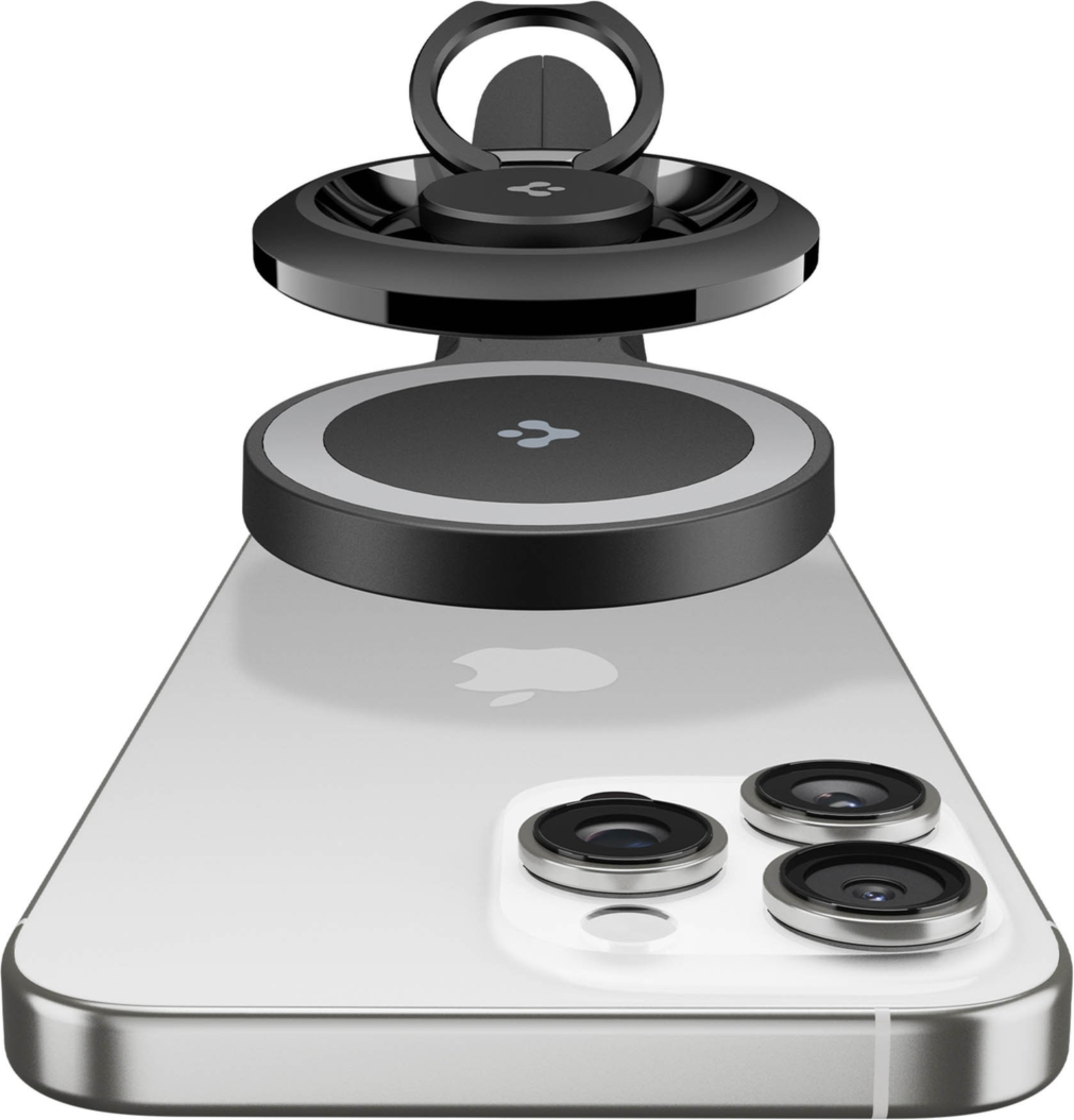 The Spigen Tripod MagFit Selfie Stick combines magnetic mounting, auto-opening tripod, and Bluetooth control for stable, extended, hands-free shooting.