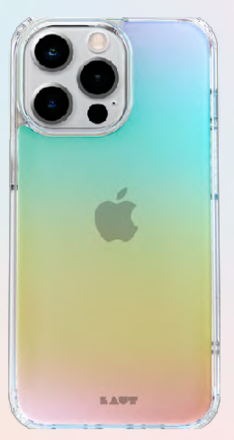 LAUT - HOLO Case For iPhone 14 Pro - Pearl